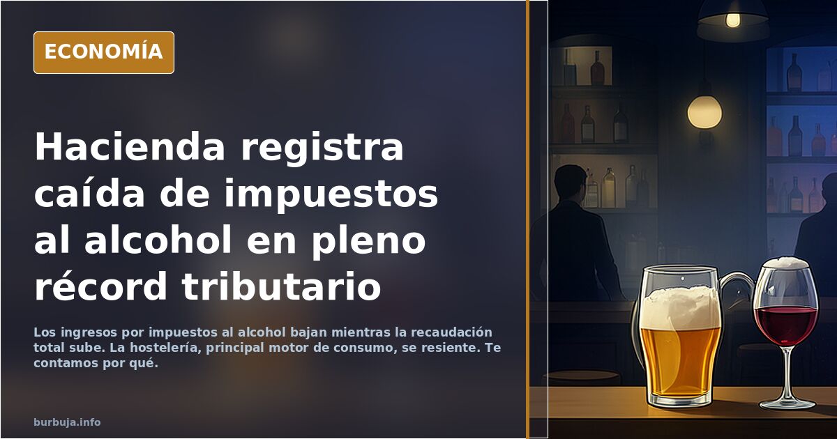 La caída de la recaudación de la cerveza revela que el bolsillo de los españoles está al límite