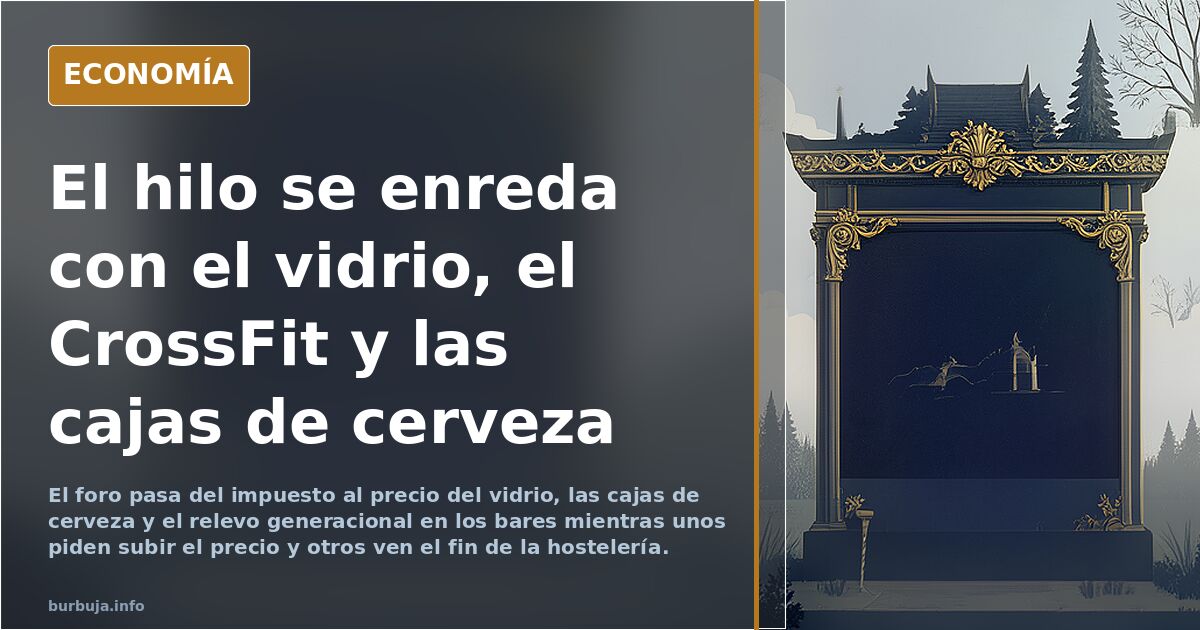 La caída de la recaudación de la cerveza revela que el bolsillo de los españoles está al límite
