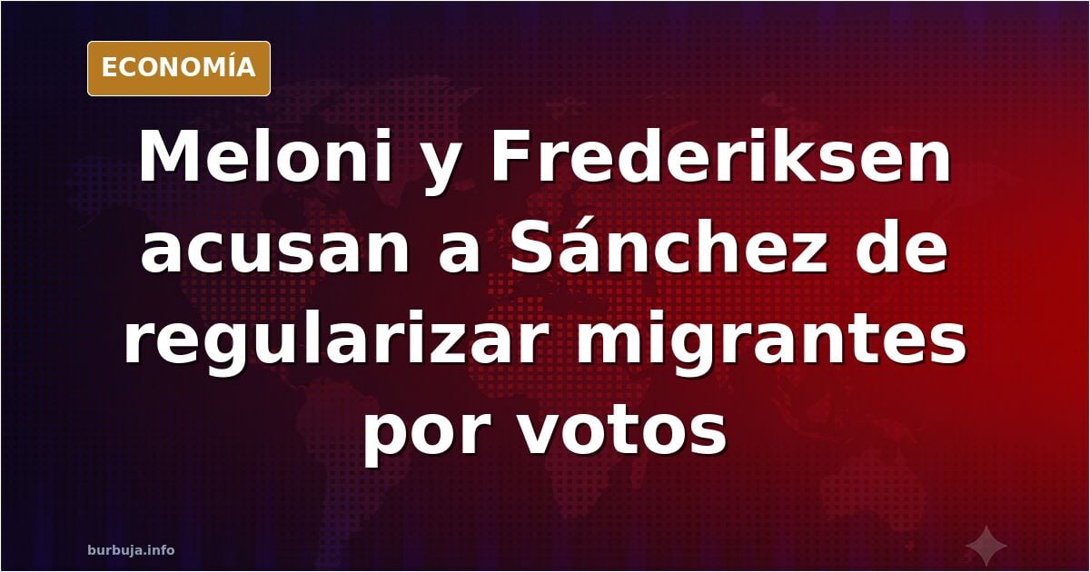 "Algunos son capaces de reemplazar a la población con inmigrantes sólo para seguir en el Gobierno"