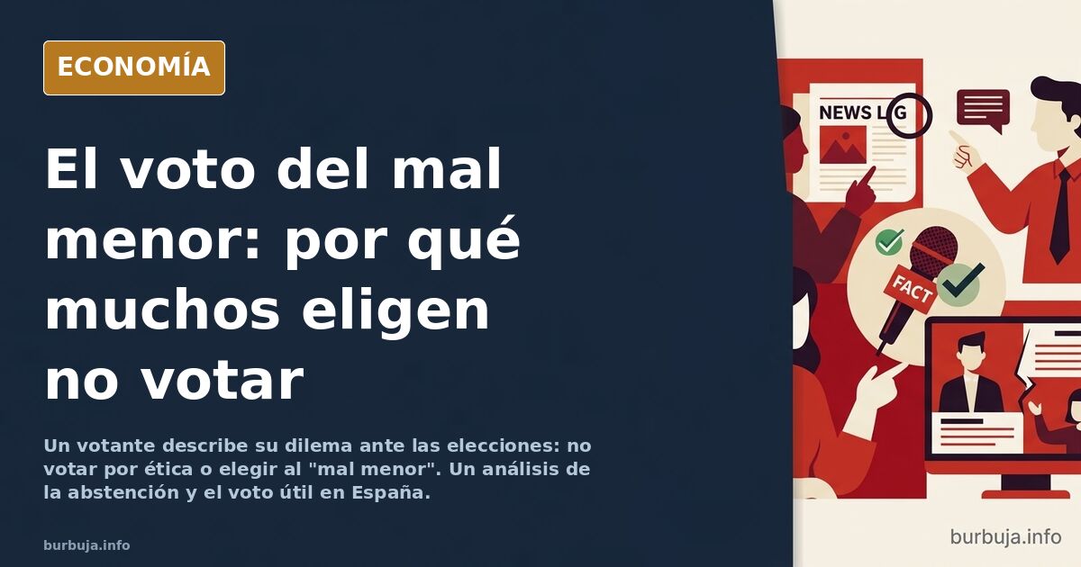 La subnormalidad votonta es desoladora