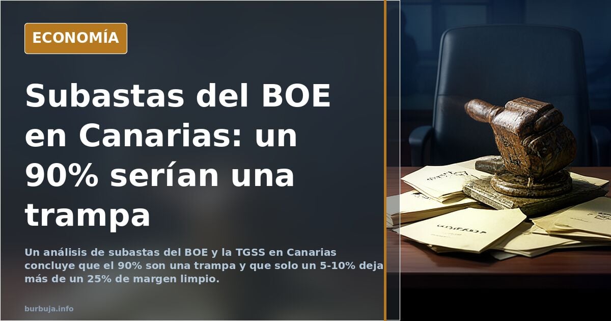 He programado un bot que rasca el BOE y lo cruza con Idealista. El 90% de las subastas son una trampa.
