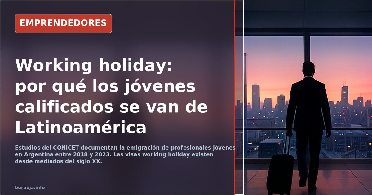 Working holiday: el plan de escape