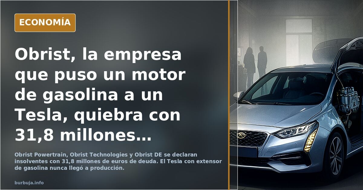 Para sorpresa de nadie, la empresa que puso un motor de gasolina a un Tesla quiebra con 32 millones de deuda
