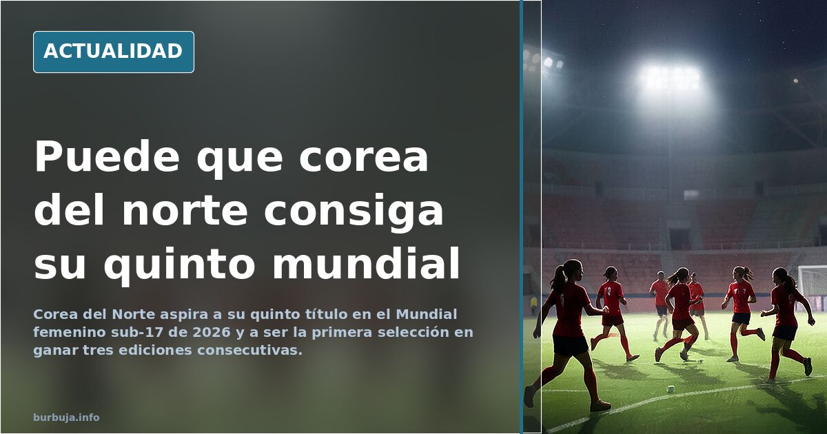 Puede que corea del norte consiga su quinto mundial