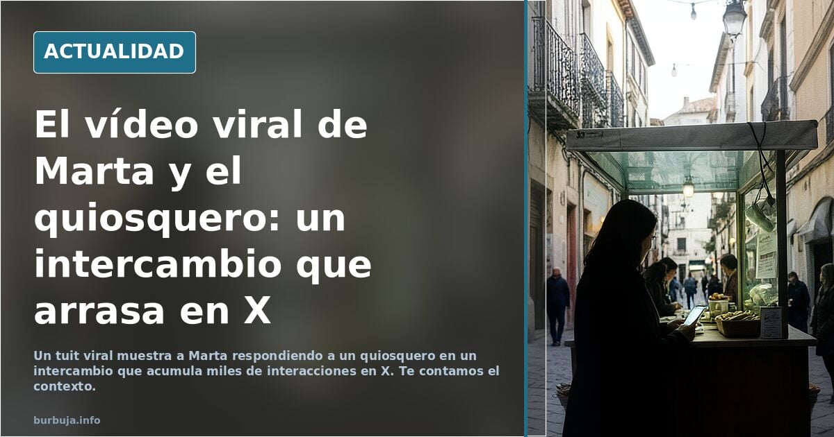 Zasca tras Zasca de Marta al Quiosquero. Brutal