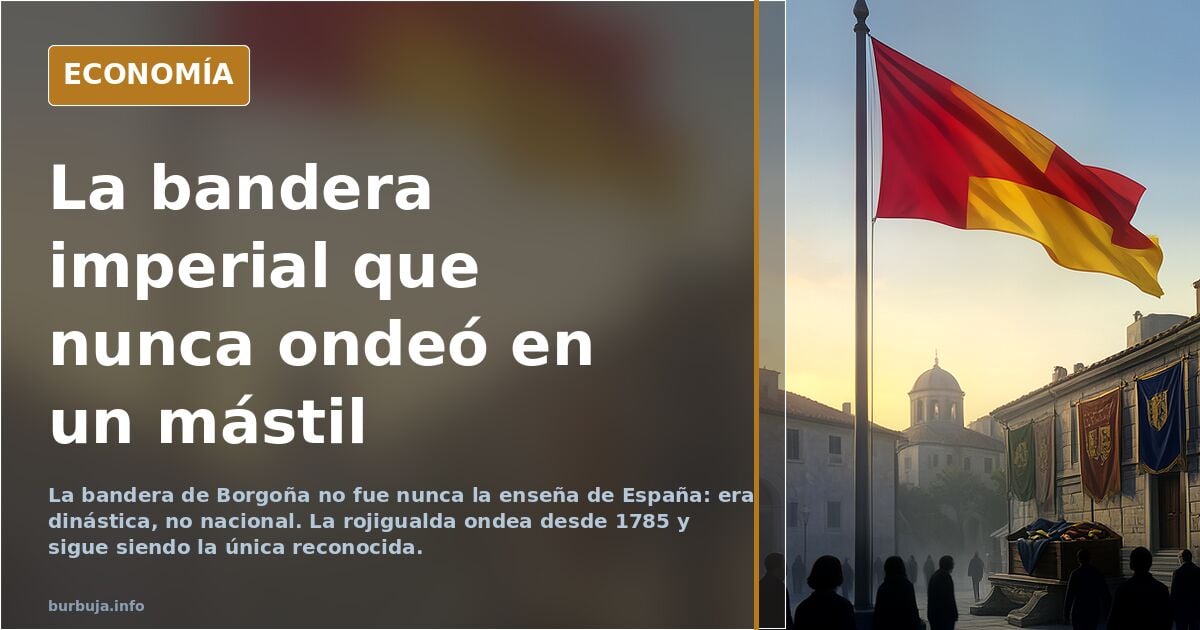 El mito de la bandera imperial: ni existió ni era de los Tercios