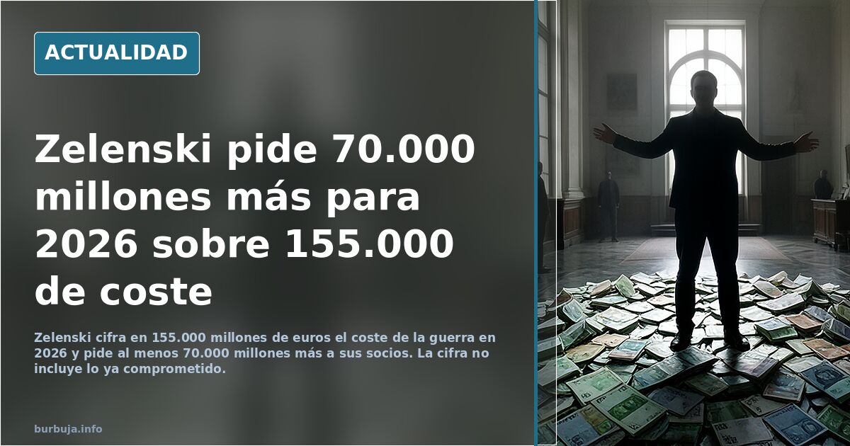 El Enano de Ucrania pidiendo otros 70.000 millones €
