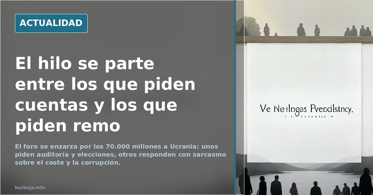 Ucrania pide otros 70.000 millones: ¿de dónde saldrá?