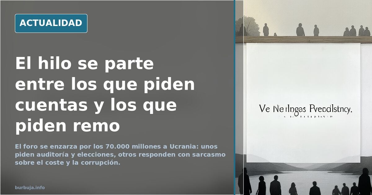 Ucrania pide otros 70.000 millones: ¿de dónde saldrá?