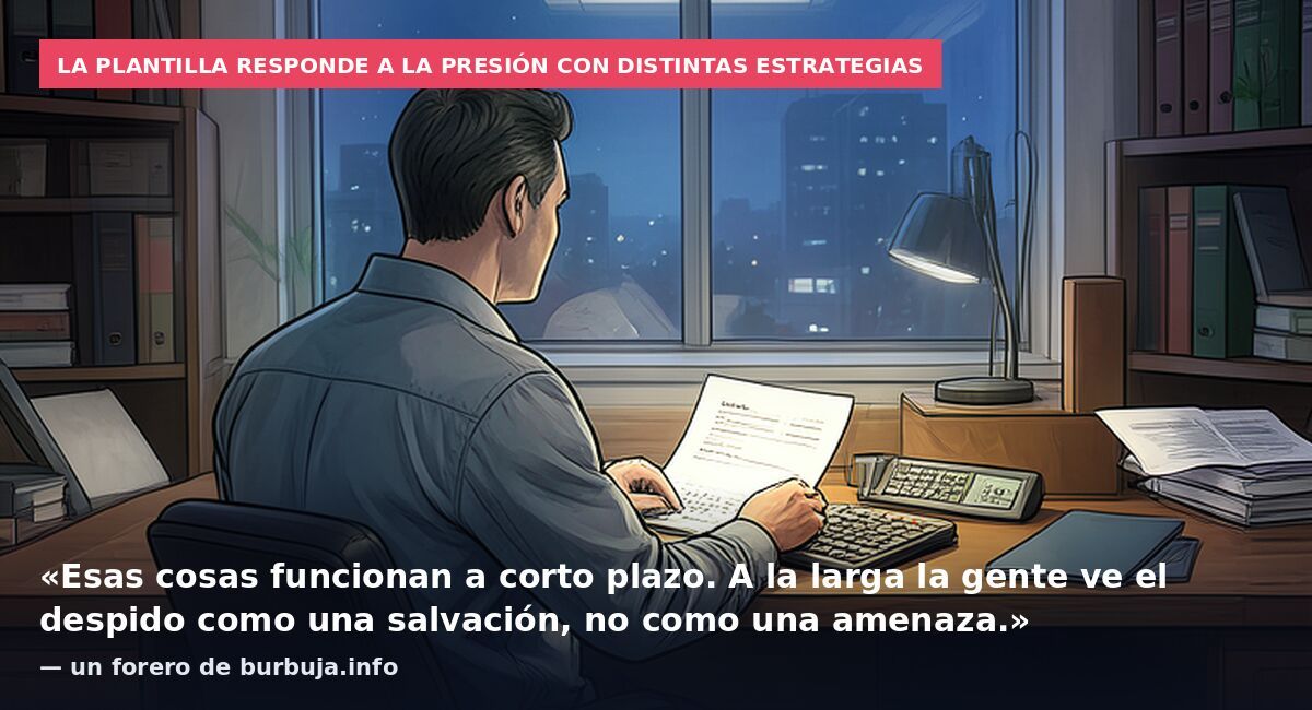 Dejé el trabajo porque todo era urgente y la presión era insoportable