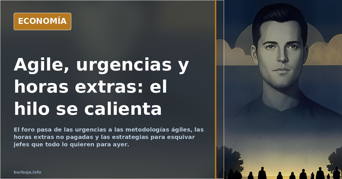 Dejé el trabajo porque todo era urgente y la presión era insoportable