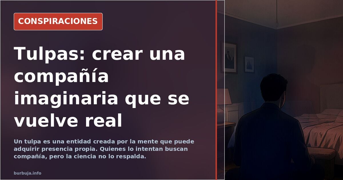 Merece la pena crear un tulpa para que al menos te haga compañía?