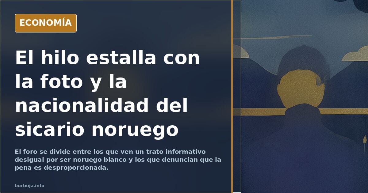Condenan a un sicario noruego de 19 años a veinte años de cárcel por preparar un asesinato por encargo en Reino Unido. Hay sorpresa