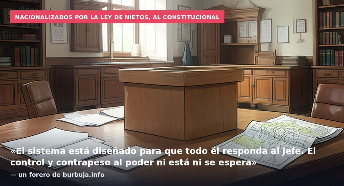 ÚLTIMA HORA | El Defensor del Pueblo llevará al Tribunal Constitucional la suspensión del voto a miles de nacionalizados por la 'ley de nietos'