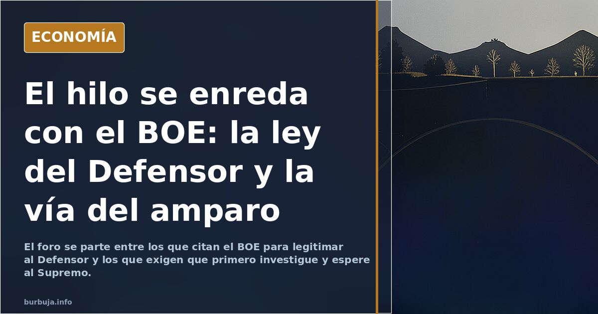 ÚLTIMA HORA | El Defensor del Pueblo llevará al Tribunal Constitucional la suspensión del voto a miles de nacionalizados por la 'ley de nietos'