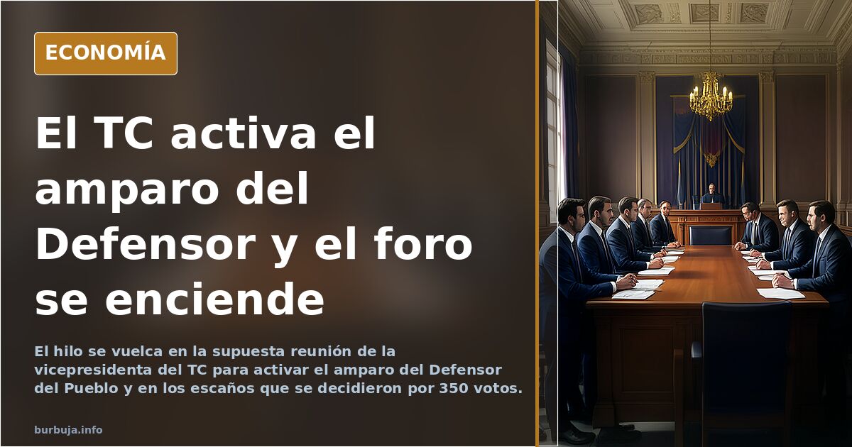 ÚLTIMA HORA | El Defensor del Pueblo llevará al Tribunal Constitucional la suspensión del voto a miles de nacionalizados por la 'ley de nietos'