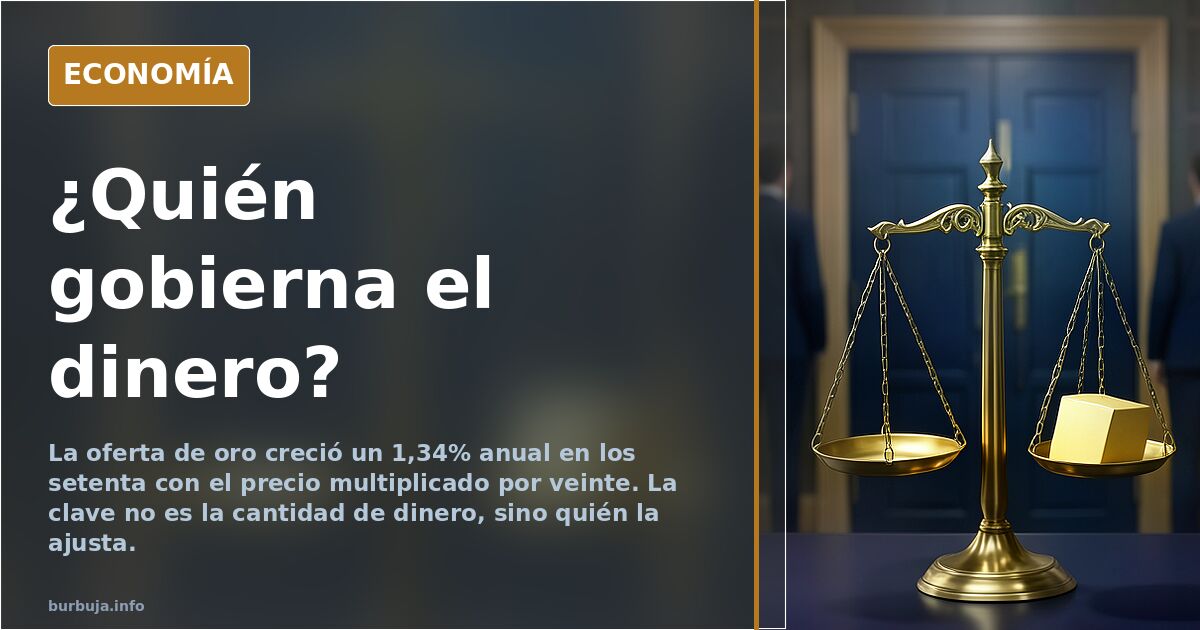 ¿Quién gobierna el dinero?