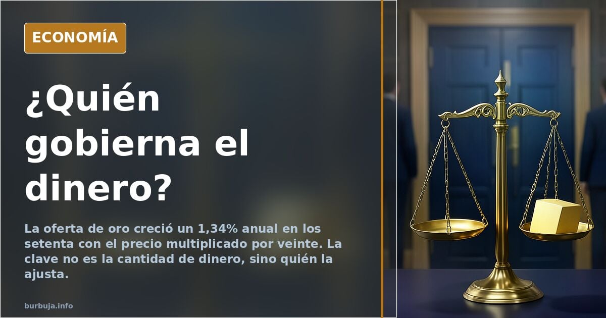 ¿Quién gobierna el dinero?