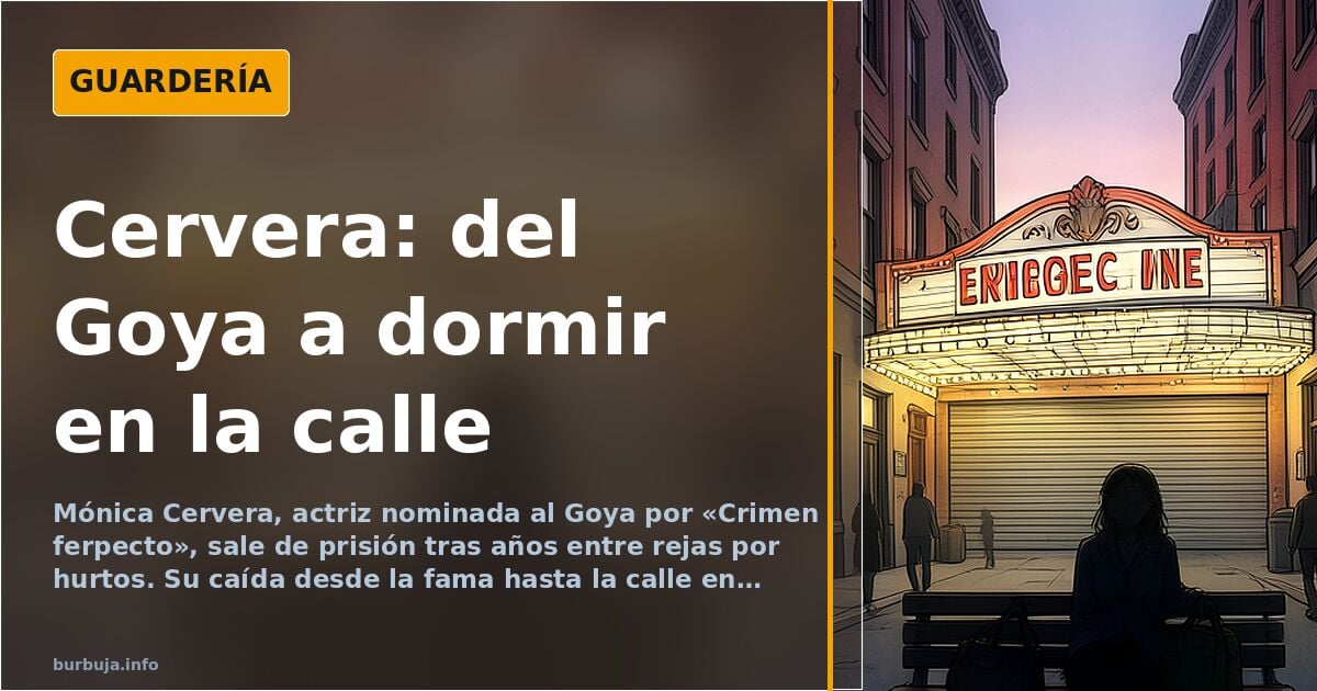 Mónica Cervera sale de prisión tras años de hurtos