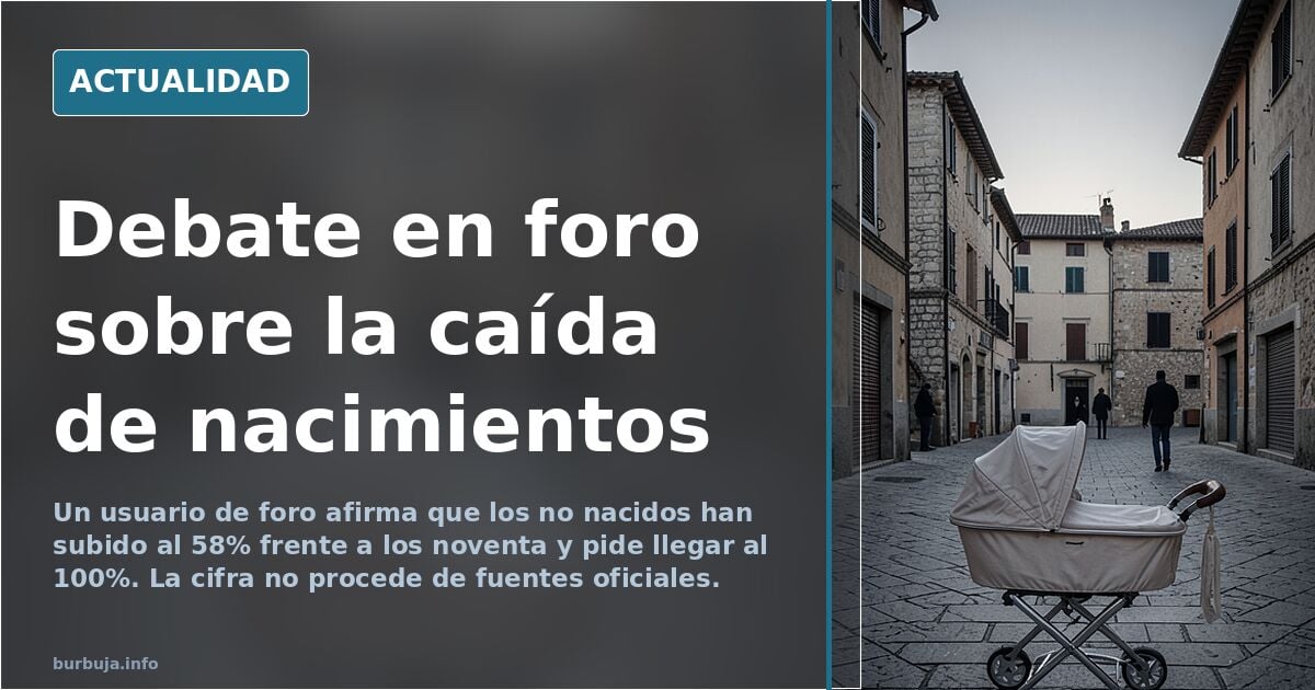 Forum debattiert: Spaniens Nichtgeborene auf hundert Prozent bringen