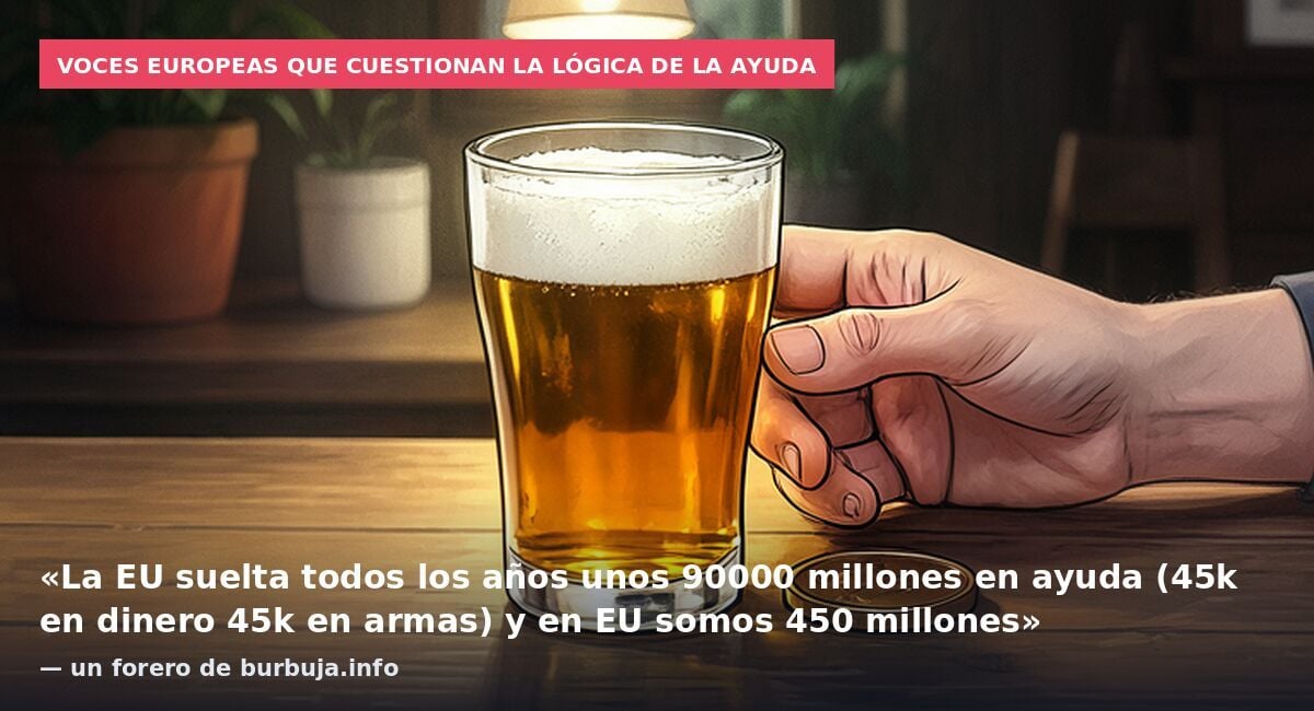 El primer ministro de Letonia avisa de que la ayuda que necesita Ucrania "es una cerveza menos" para cada europeo