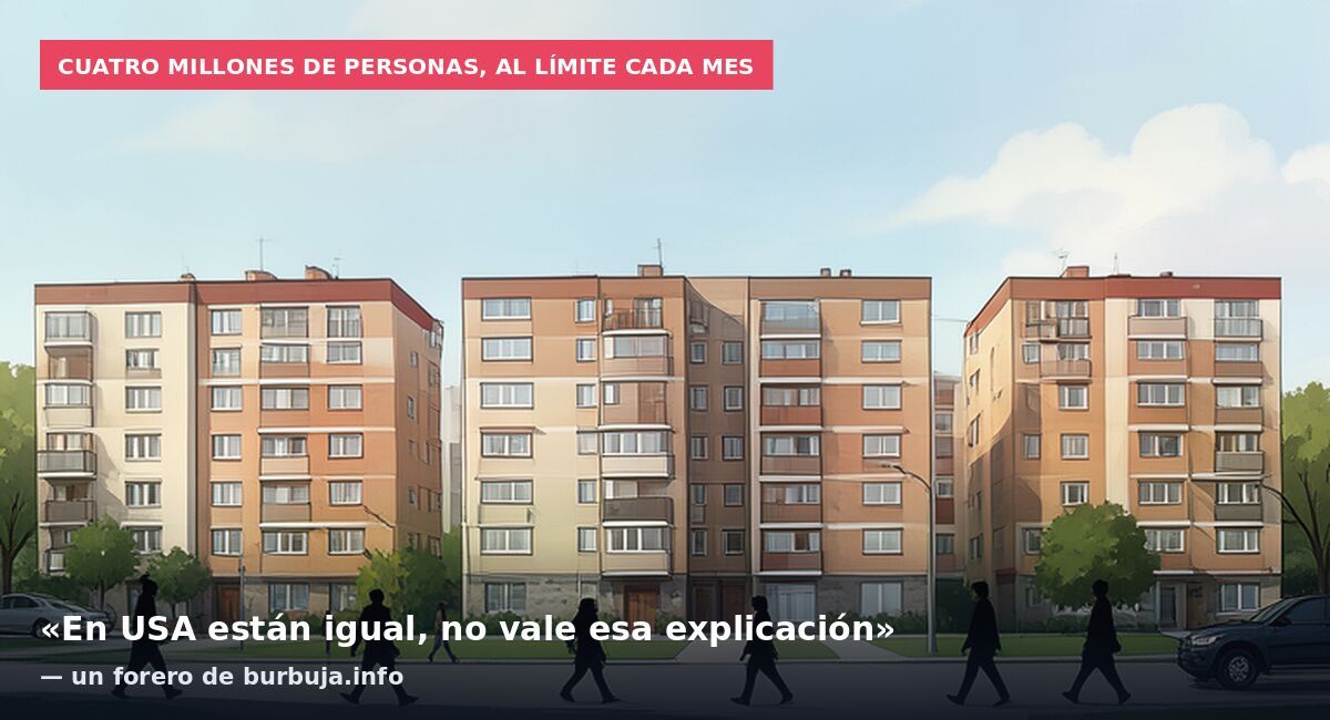 No hay problema de vivienda, es el poder adquisitivo