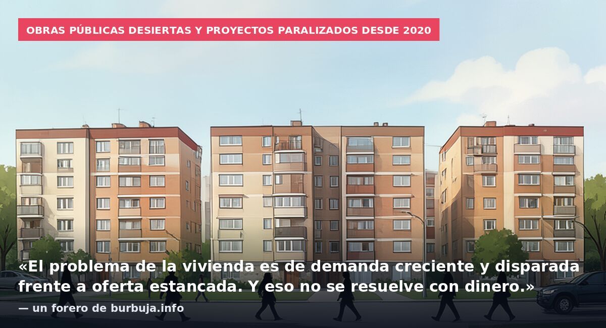 No hay problema de vivienda, es el poder adquisitivo