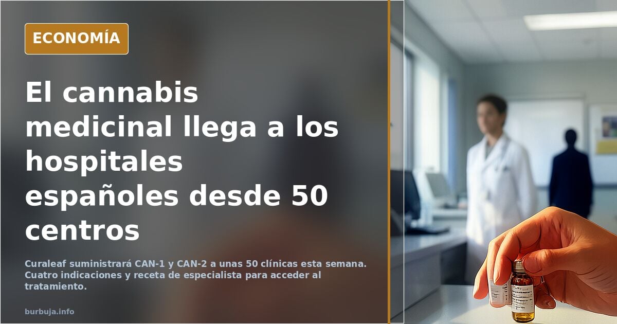 Llega a los hospitales el cannabis medicinal