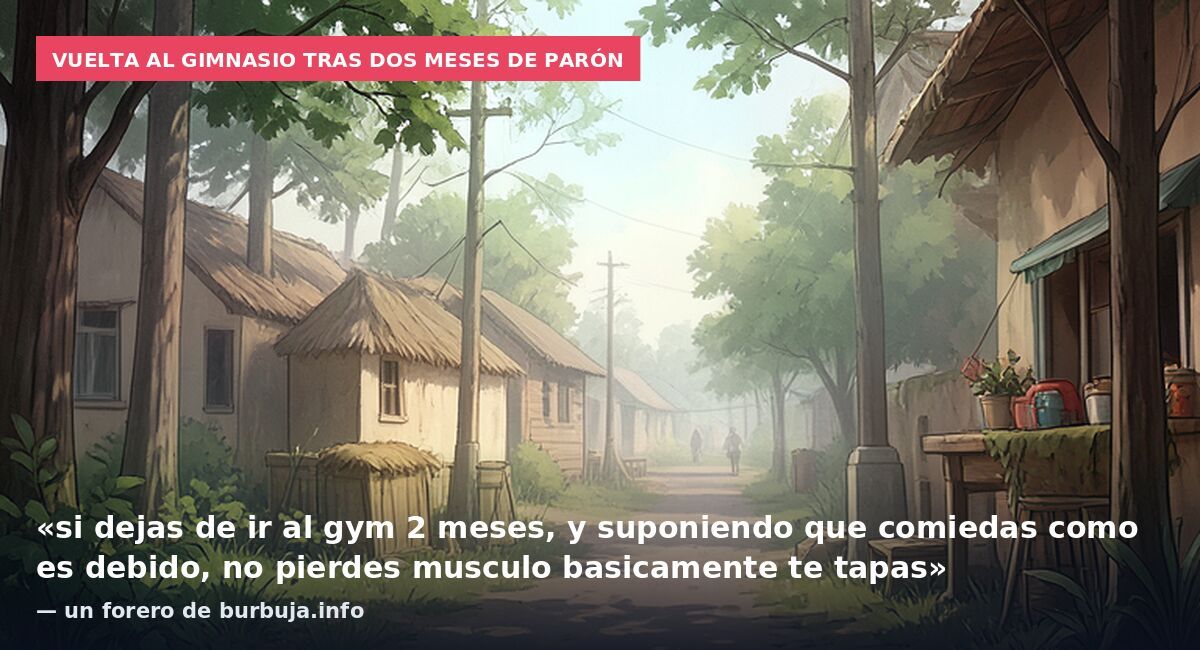 2 meses sin ir al GYM, vuelvo y...