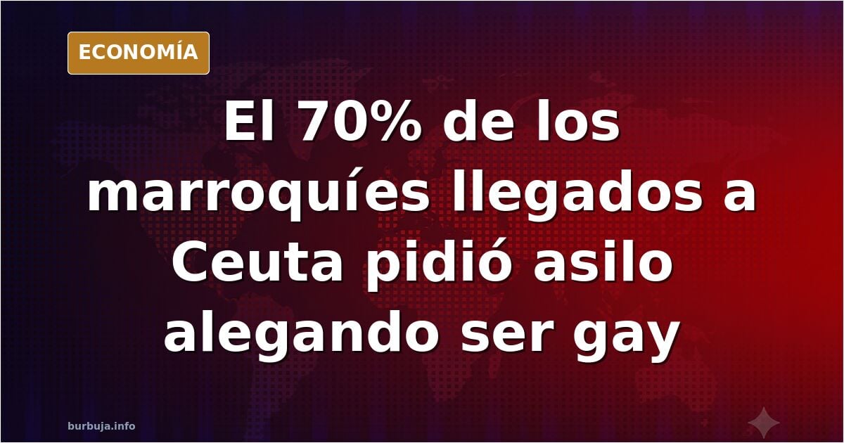 El 70% de los marroquíes que invadieron Ceuta afirman ser ‘gays’ en sus solicitudes de asilo