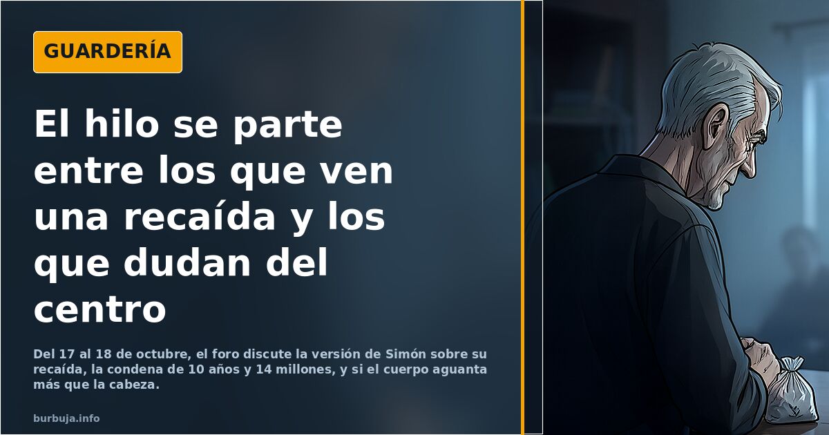 El hilo se parte entre los que ven una recaída y los que dudan del centro