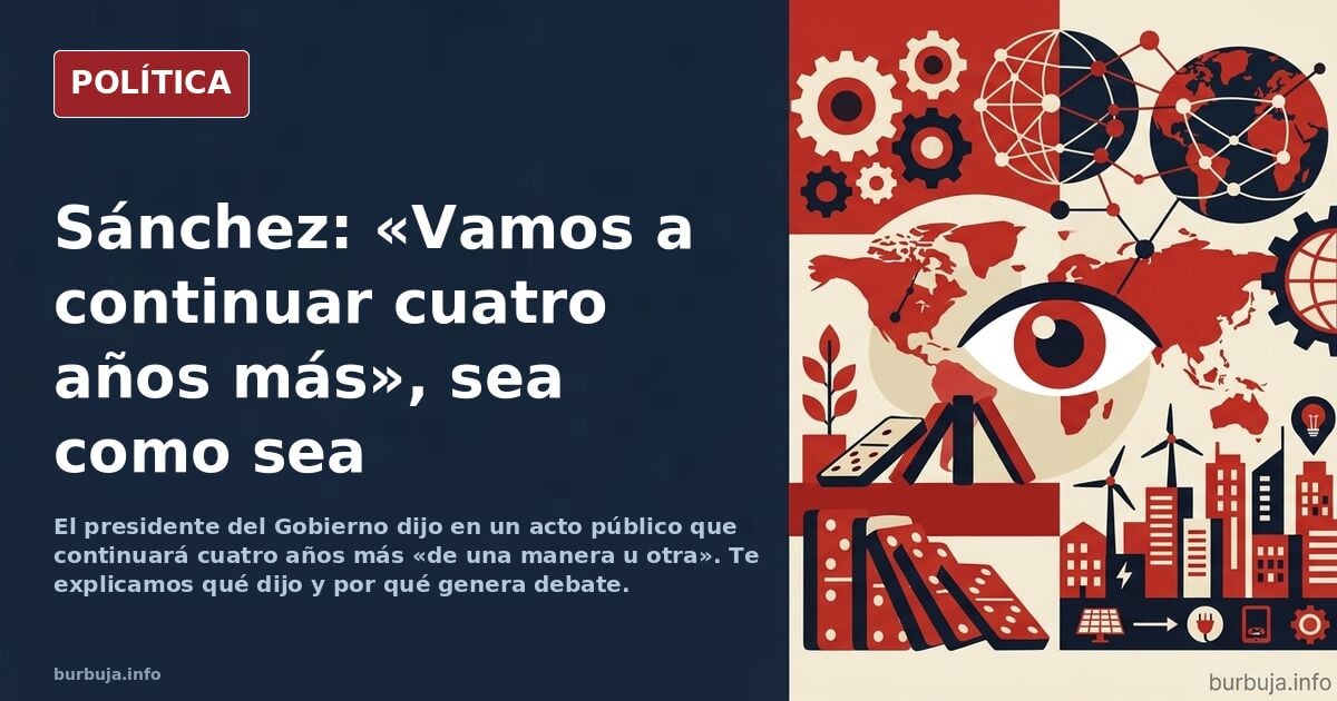 SU EXCELENTÍSIMA GUAPOSIDAD manda una SERIA ADVERTENCIA: "De una manera u otra seguiremos 4 años más en el poder"