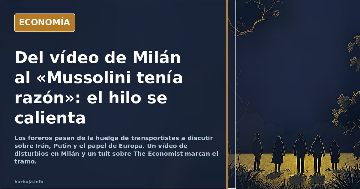 Se está liando parda en Italia - huelga de transportistas, desabastecimiento masivo y disturbios por el alto coste de la vida