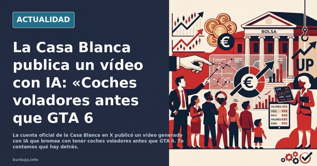 Cuenta oficial de la casa blanca publica una imagen con IA