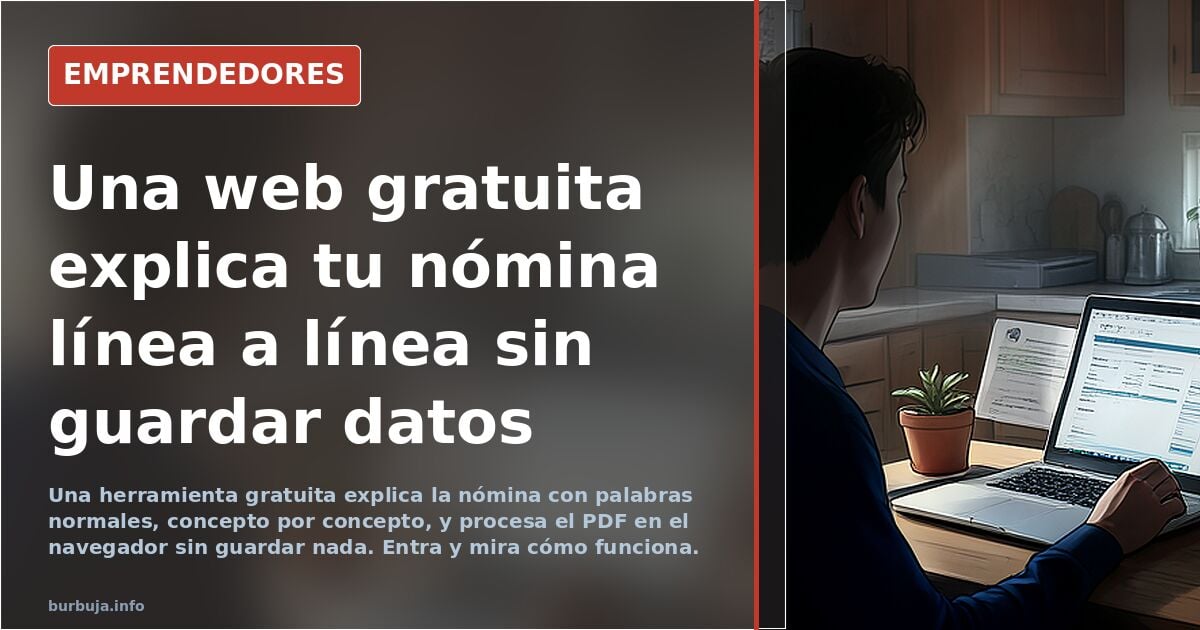 He hecho una web gratis para entender vuestra nómina