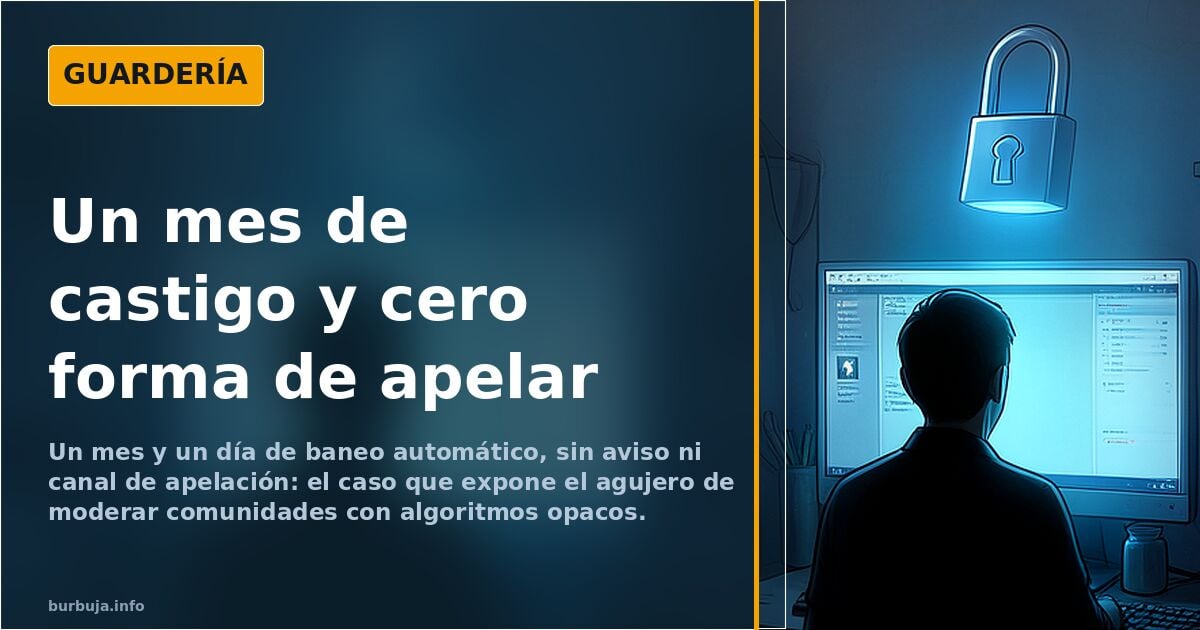 Baneos automáticos y sin apelación: la letra pequeña de la moderación digital