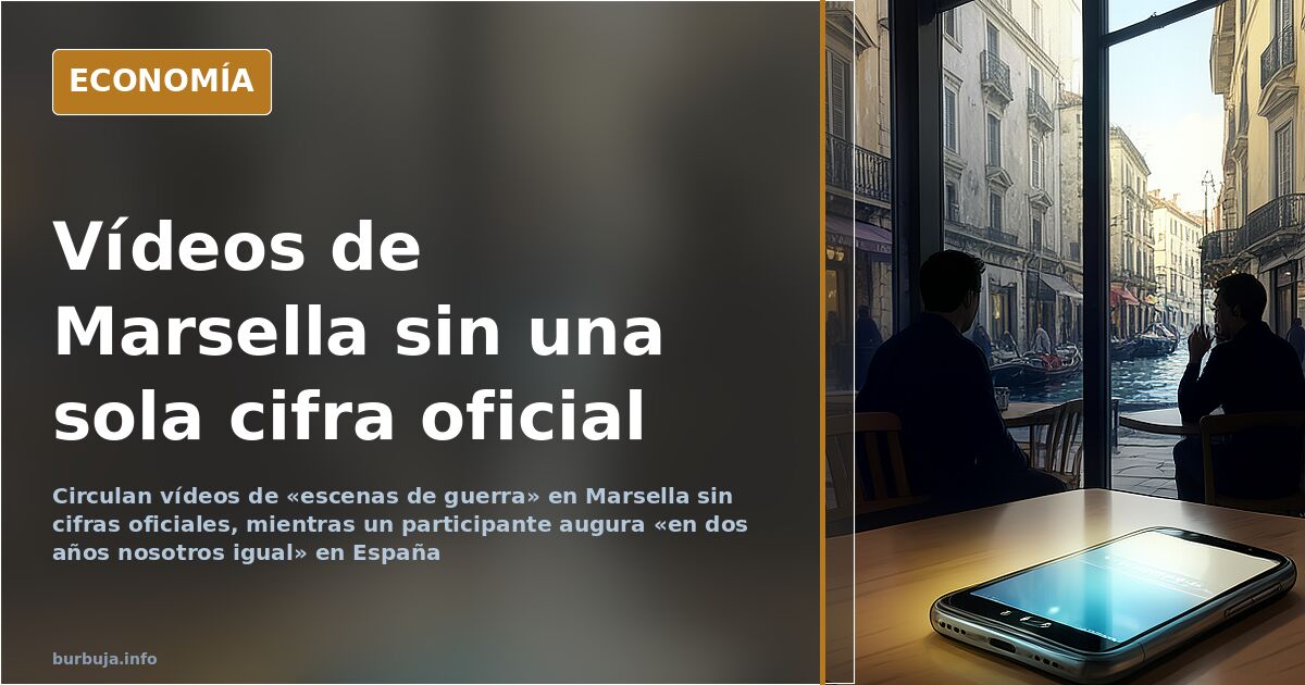 Imagen difundida en redes junto a la etiqueta #17octobre sobre lo ocurrido en Marsella