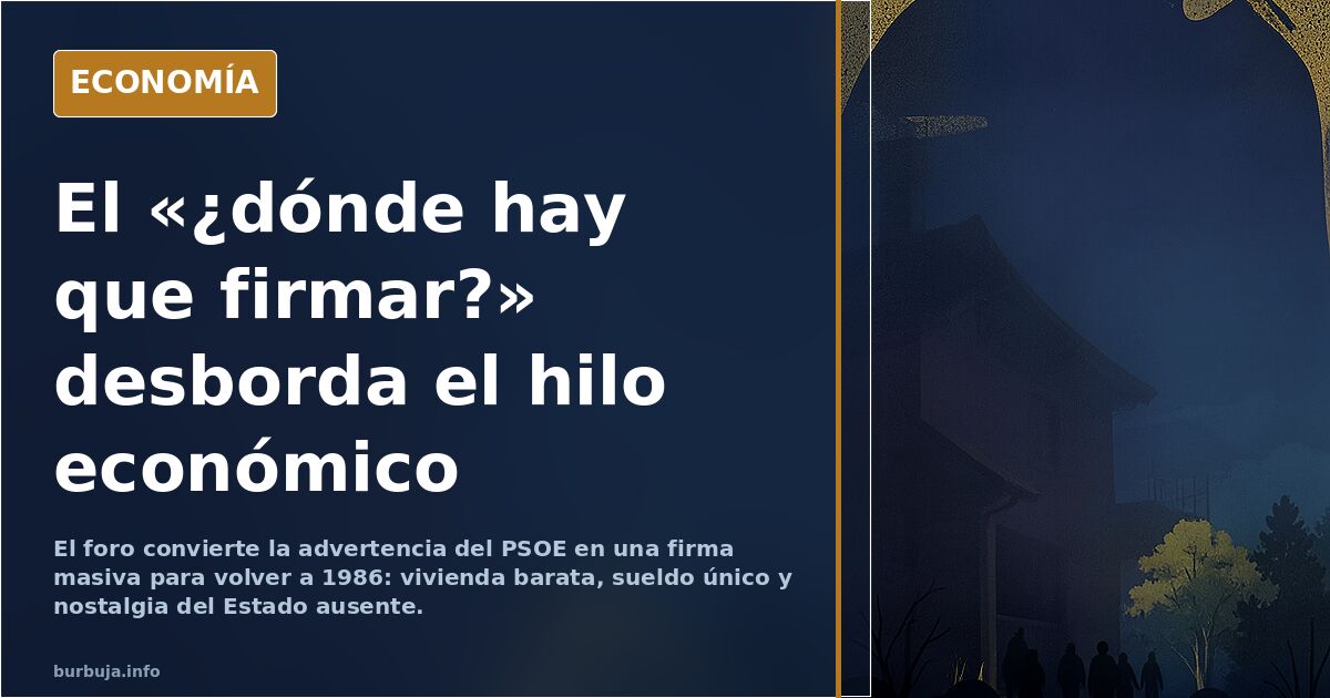 Sánchez amenaza con que si no le votas volveremos... a la etapa de Felipe González