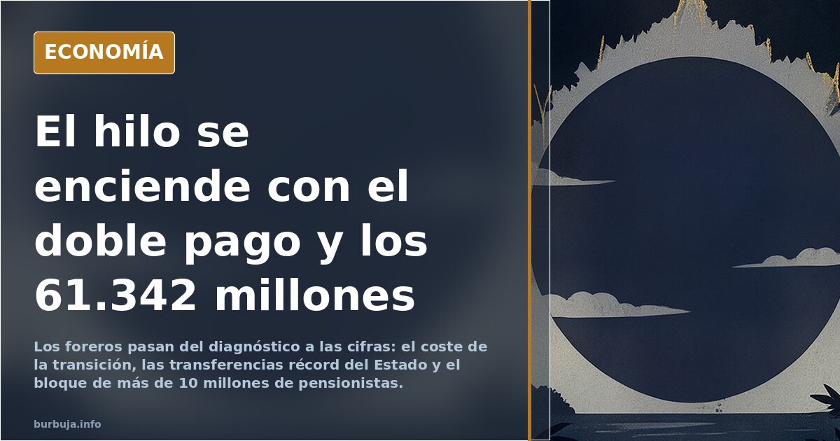 Cuando el río suena... Ministro del PSOE habla de la reforma de las pensiones