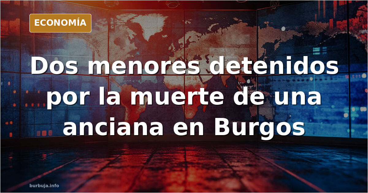 Sucesos: detenidos por la muerte de una anciana en su casa