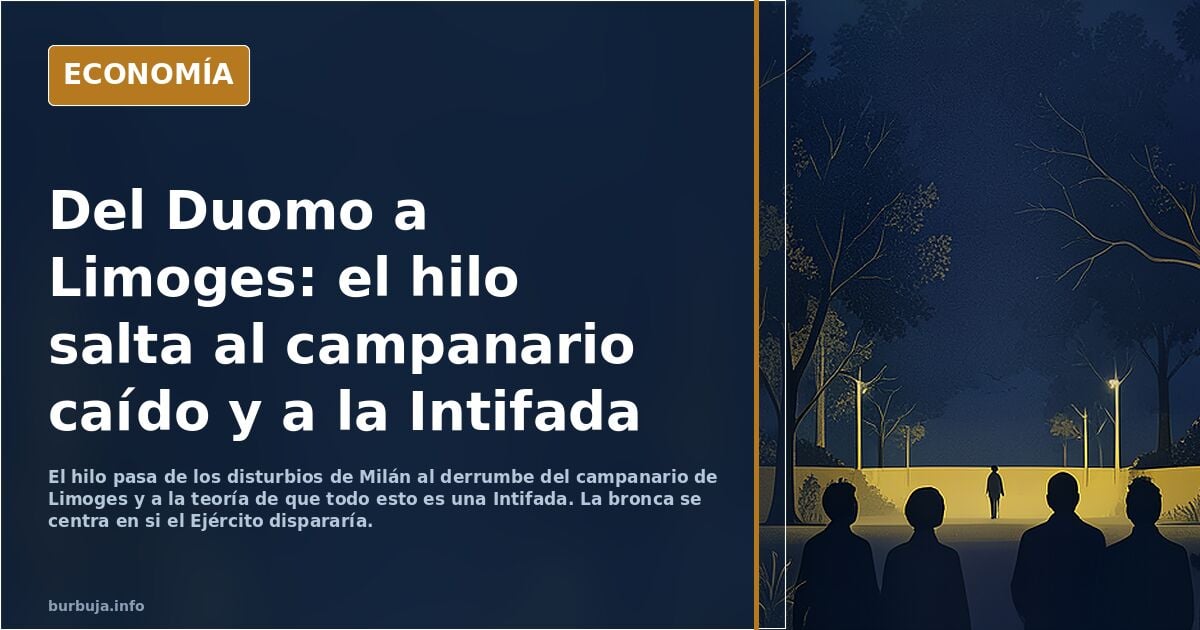 Importantes disturbios en pleno centro de Milán - Plaza del Duomo