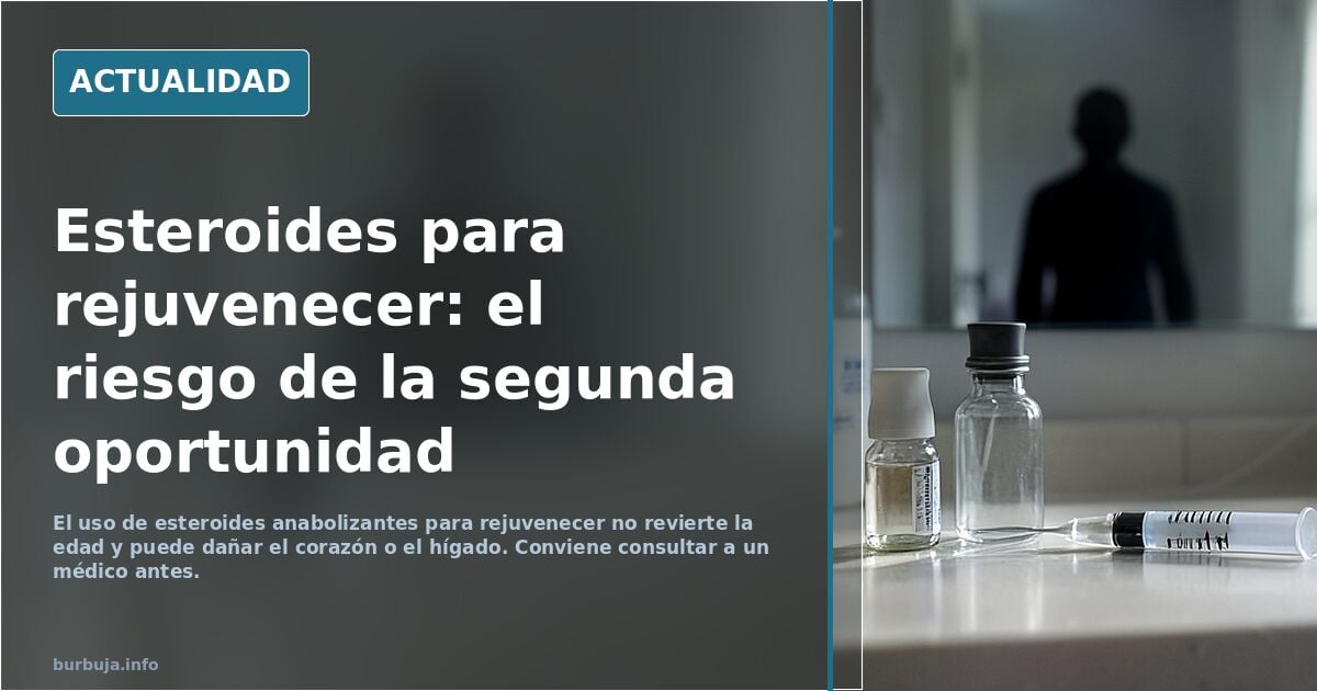 No se puede decir así... Pero mi tío igual vio en la derroición de mi tía una segunda oportunidad de tomar esteroides anabolizantes y rejuvenecer...