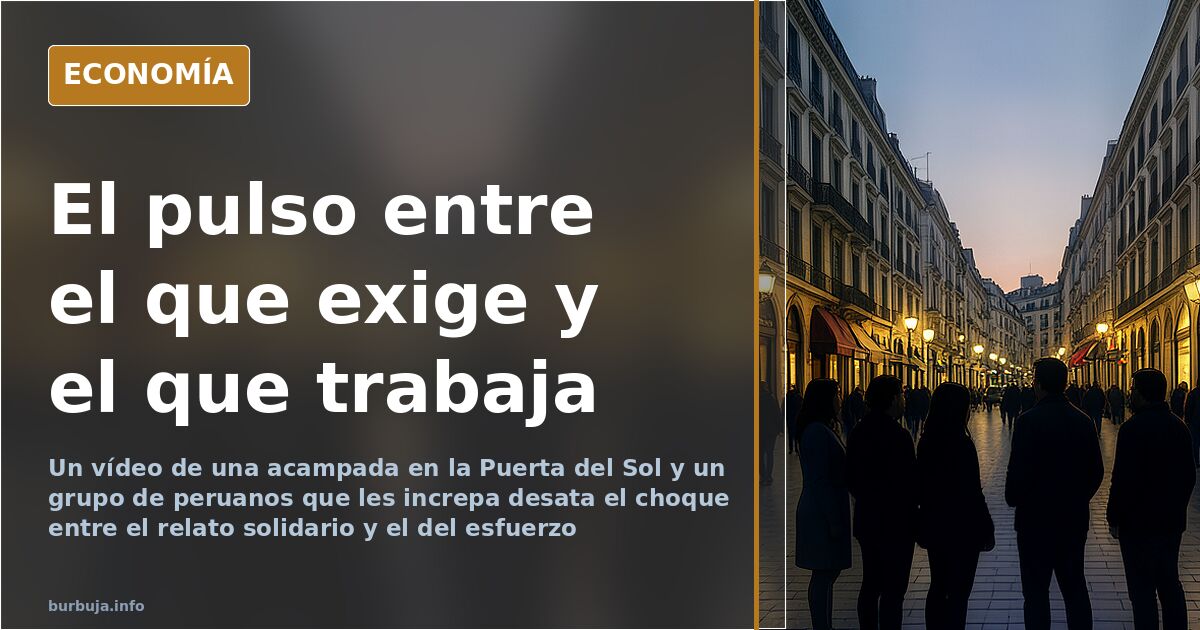 Vagos contra currantes: el choque que retrata dos relatos