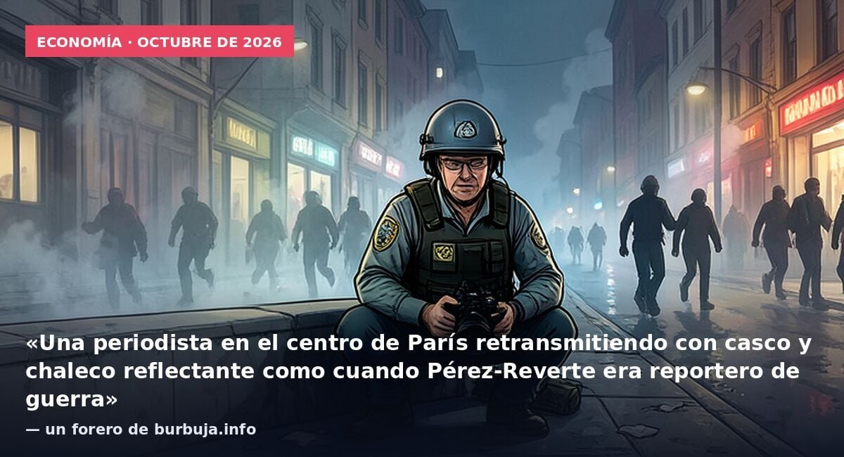 Esto ha ocurrido a una periodista de TVE en Paris
