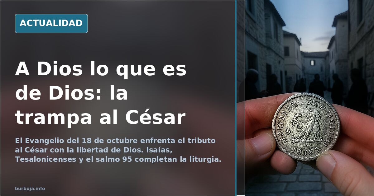 Mano sosteniendo una moneda antigua de plata junto a un rosario sobre una mesa de madera, luz natural tenue