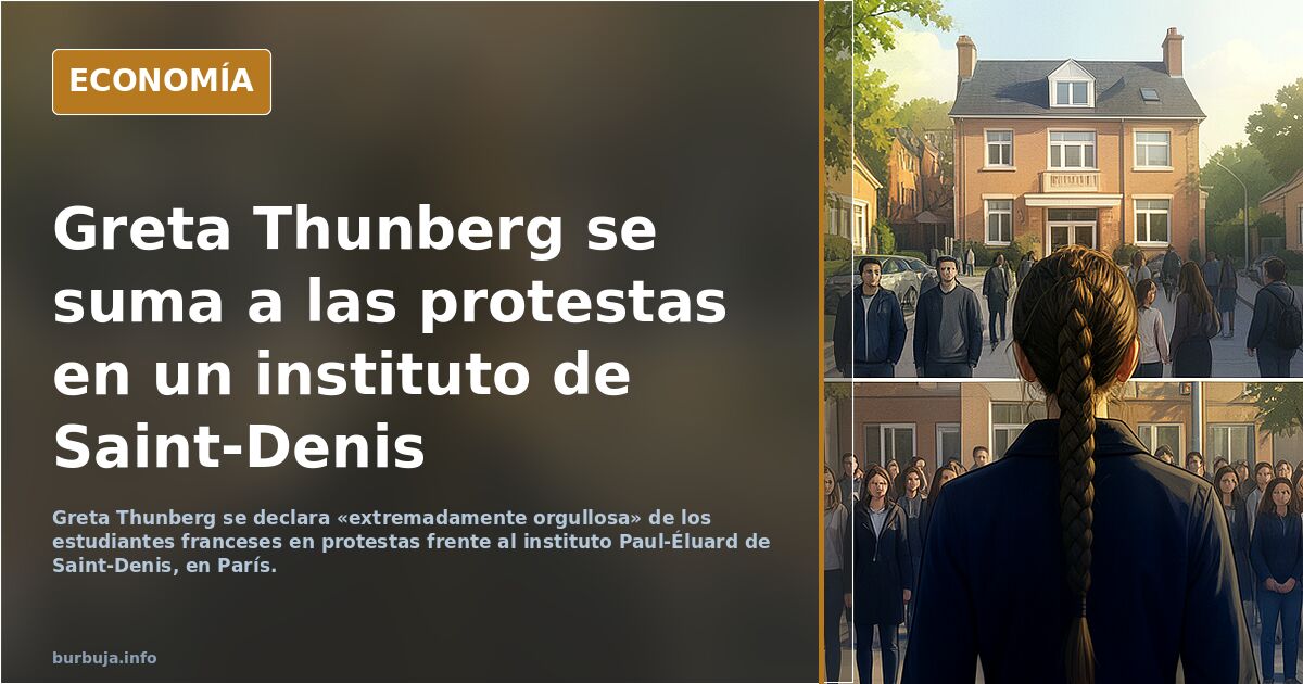 Greta Thunberg se ha unido a los disturbios de extrema izquierda en Francia