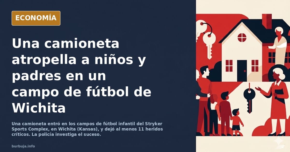 Urgente - Atropello masivo en Kansas - Una camioneta se mete en un campo de fútbol y se lleva a decenas de personas por delante