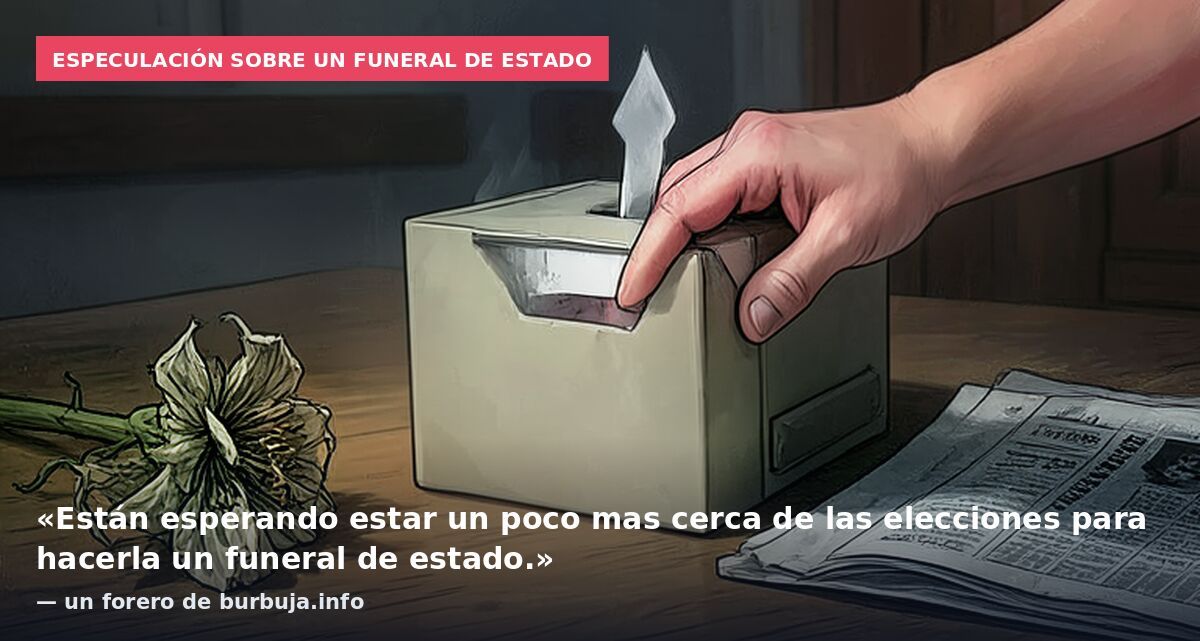 ¿Por qué no ha habido FUNERAL de MARICARMEN?