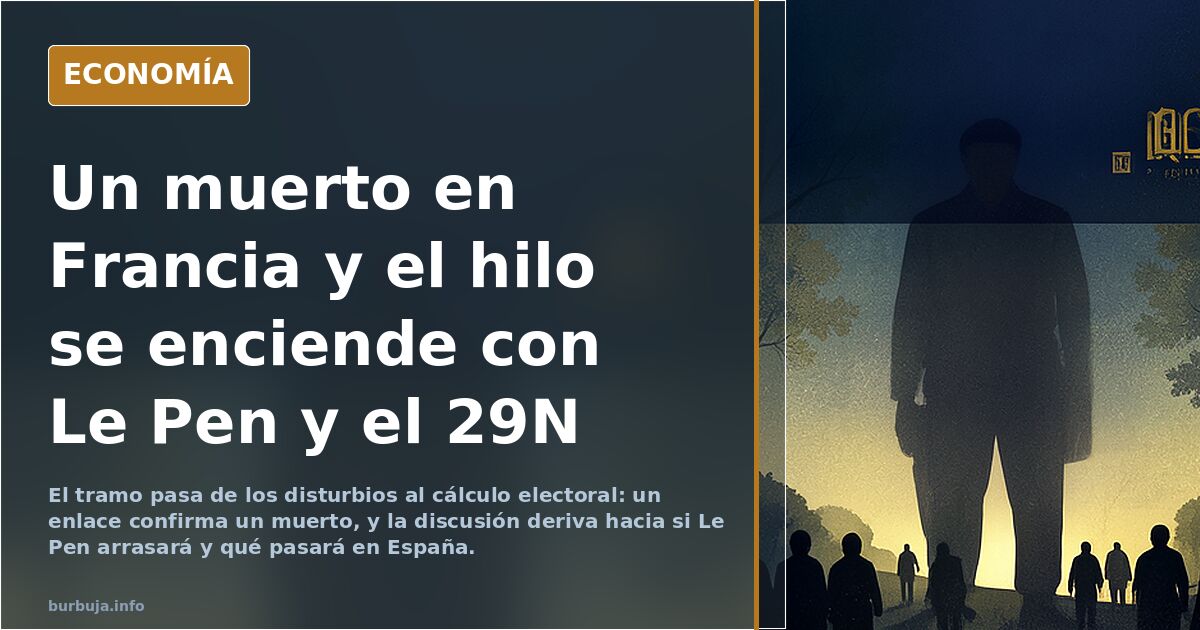 Mad Max en Francia . Ya hay 1 perecido y miles heridos y detenidos