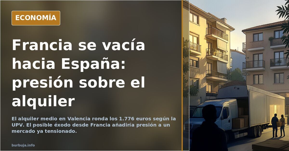 El éxodo francés que tensará aún más el alquiler en España